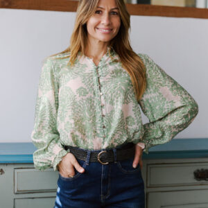 HYDRANGEA BLOUSE